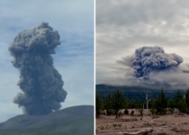 Volcano Erupts In Russia After 7.0 Magnitude Earthquake